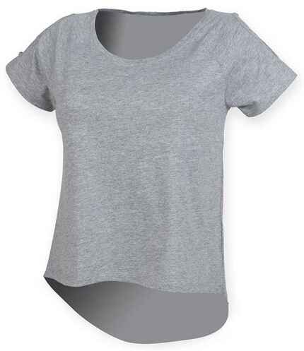 SF Clothing Ladies Drop Tail T-Shirt