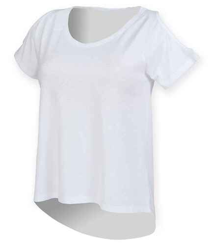 SF Clothing Ladies Drop Tail T-Shirt
