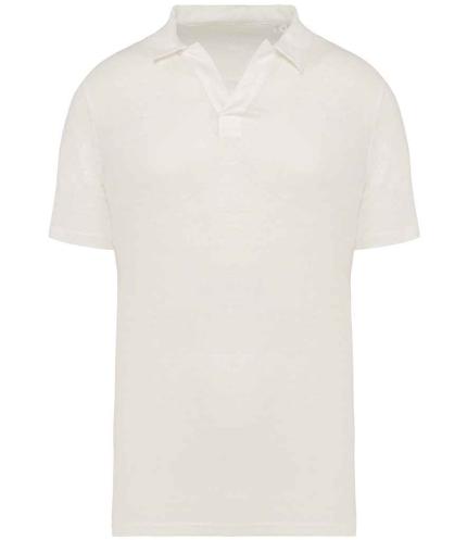 Spasso Linen Polo Shirt