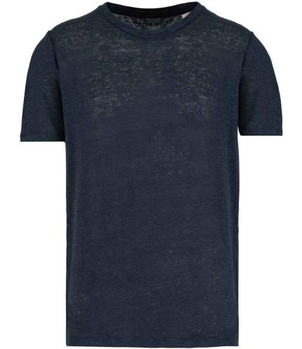 Spasso Crew Neck Linen T-Shirt