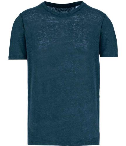 Spasso Crew Neck Linen T-Shirt