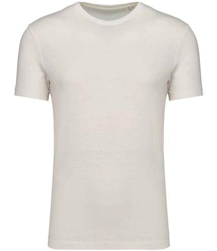 Spasso Unisex Organic Cotton Linen Blend T-Shirt