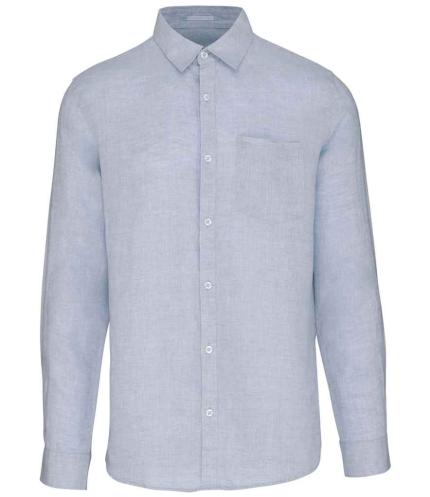 Spasso Long Sleeve Linen Shirt