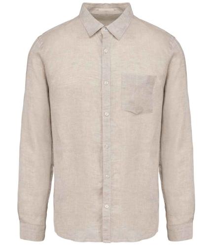 Spasso Long Sleeve Linen Shirt