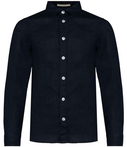 Spasso Kids Long Sleeve Linen Shirt