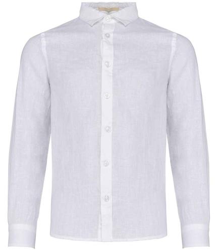 Spasso Kids Long Sleeve Linen Shirt