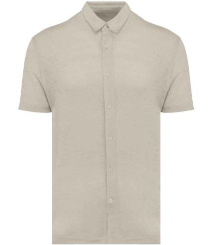 Spasso Short Sleeve Linen Shirt
