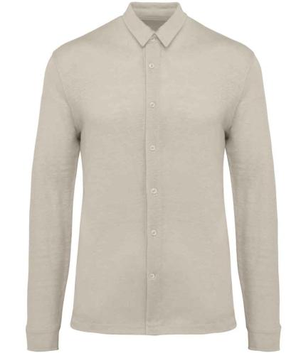 Spasso Long Sleeve Linen Shirt
