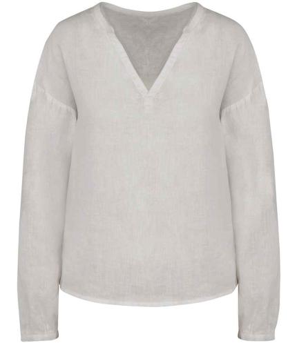 Spasso Ladies Linen Blouse