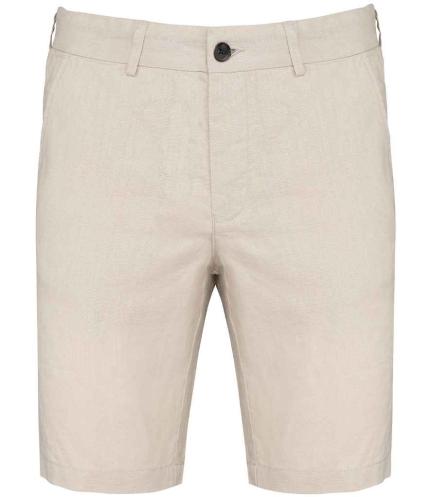 Spasso Linen Bermuda Shorts