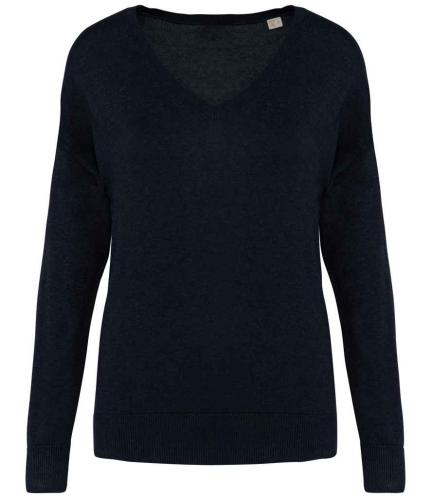 Spasso Ladies TENCEL™ V Neck Sweater