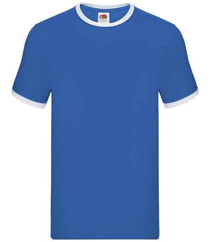Fruit of the Loom Contrast Ringer T-Shirt