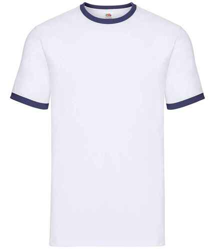 Fruit of the Loom Contrast Ringer T-Shirt