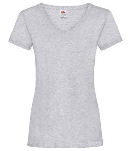 Fruit of the Loom Lady Fit Value V Neck T-Shirt