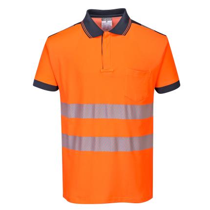PW3 Hi-Vis Cotton Comfort Polo Shirt S/S 