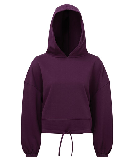 Women's TriDri Cropped Oversize Hoodie