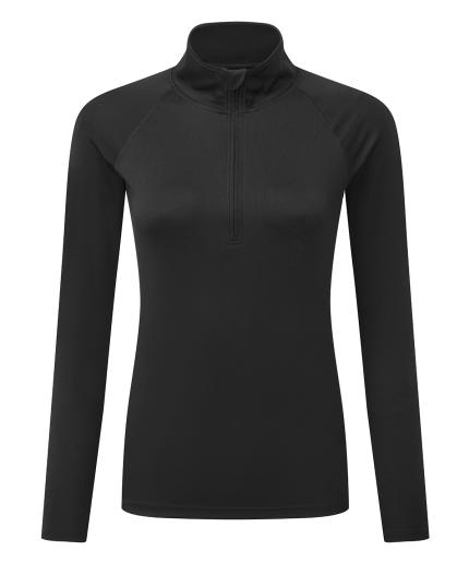 Women's TriDri® Long Sleeve Performance ¼ Zip