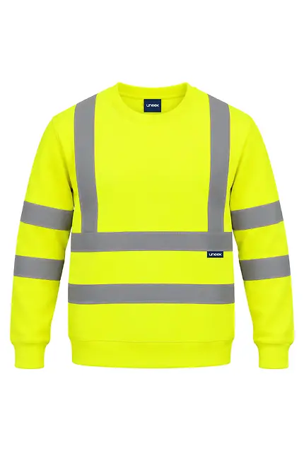 Hi Vis Crew Neck Sweatshirt