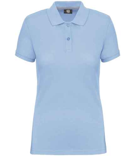 WK Designed to Work Ladies Anti-Bacterial Piqué Polo Shirt