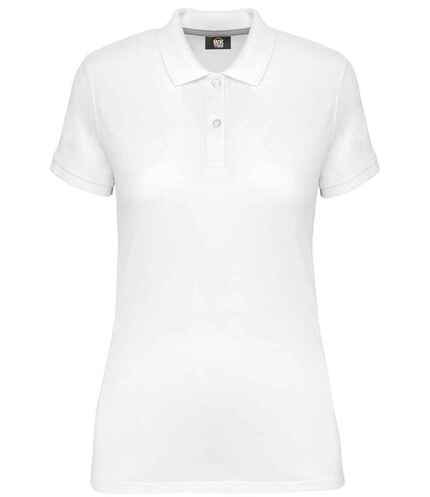 WK Designed to Work Ladies Anti-Bacterial Piqué Polo Shirt