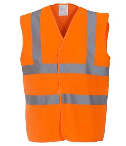 Yoko Hi-Vis Two Band and Braces Waistcoat