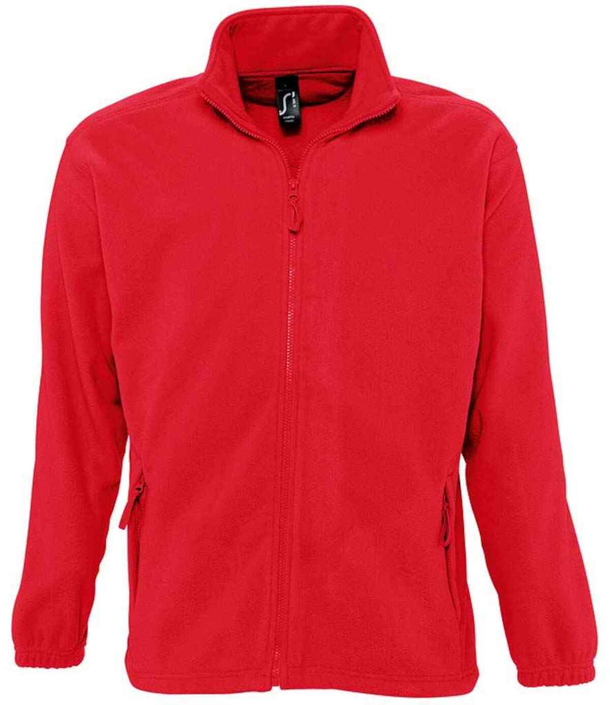 Solbridge Jacket Personalised SOL'S North Fleece Jacket - Red | The Funky Peach