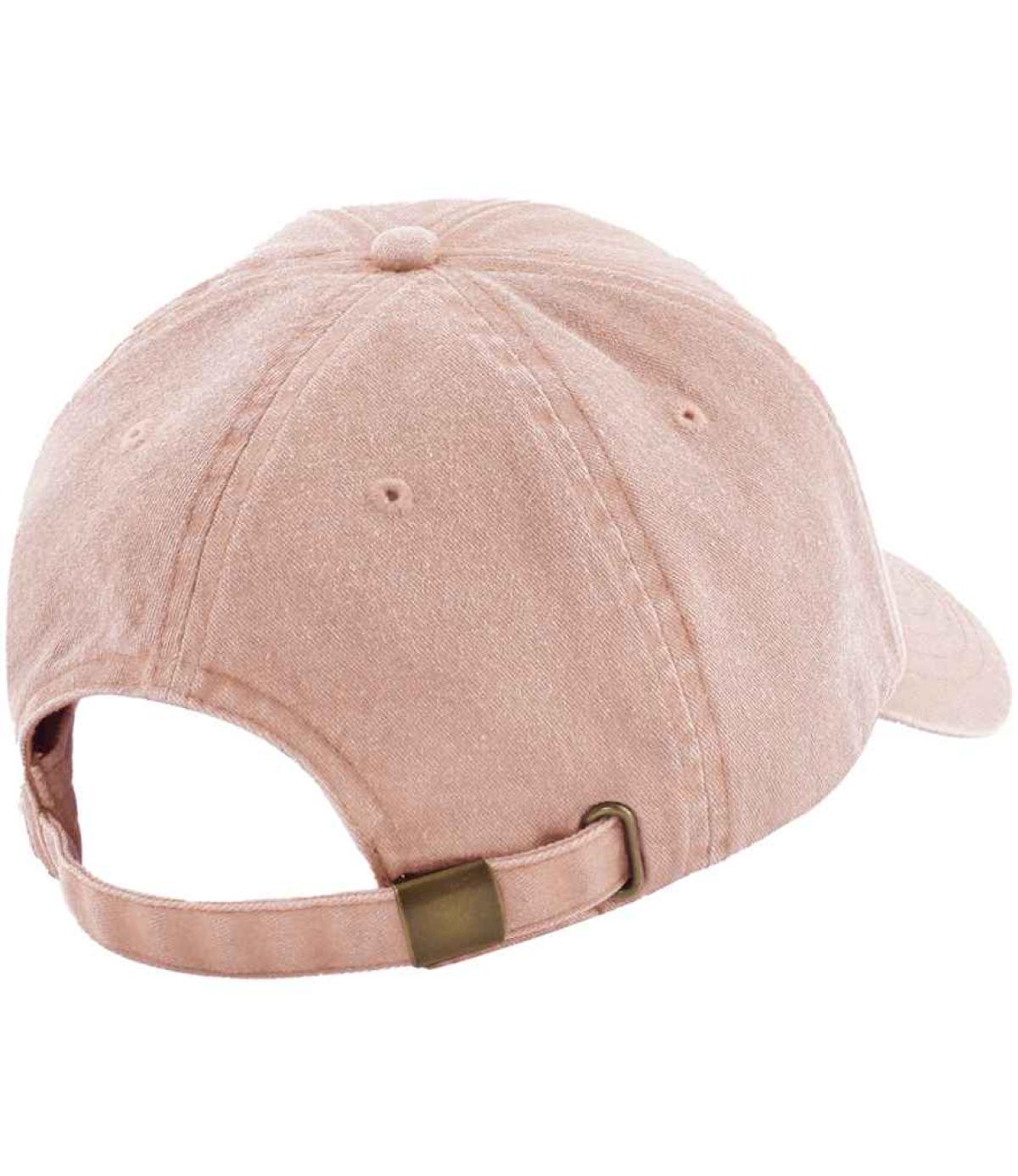 Personalised Beechfield Low Profile Vintage Cap - Vintage Peach | The ...