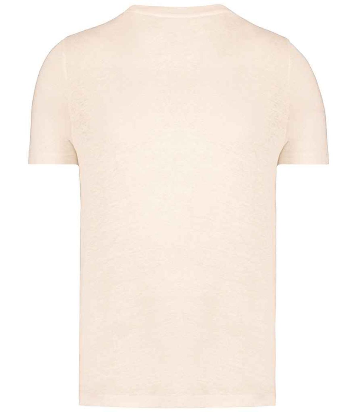 Spasso Crew Neck Linen T-Shirt 2