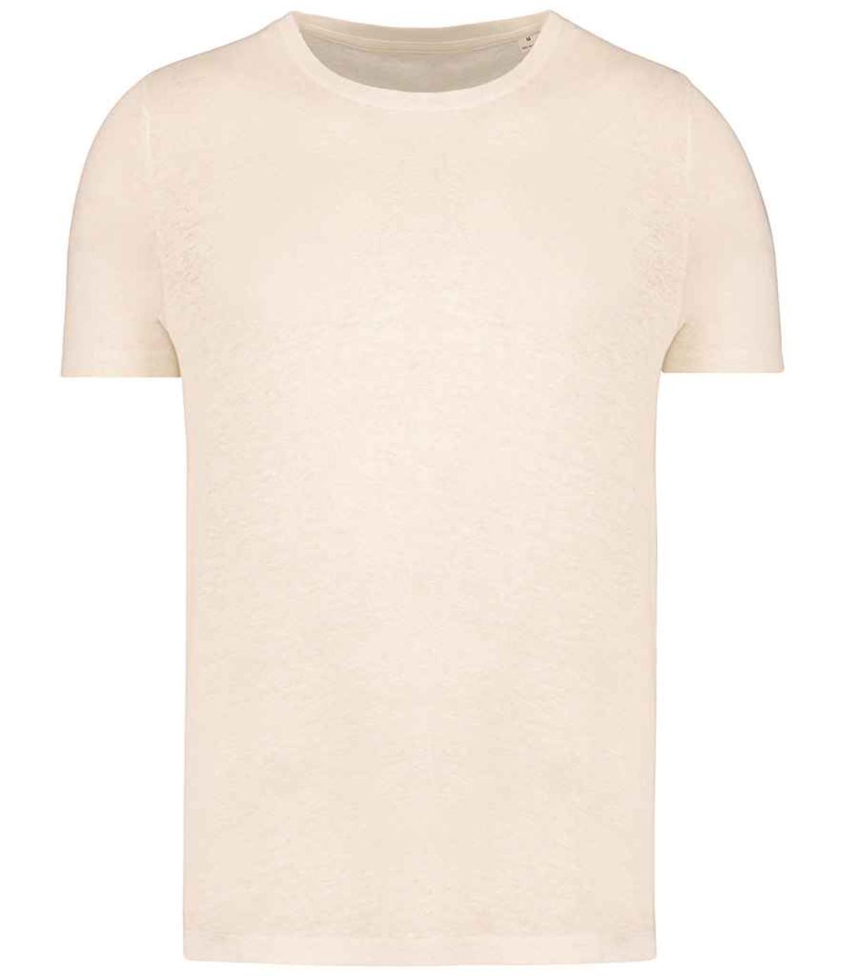 Spasso Crew Neck Linen T-Shirt 0